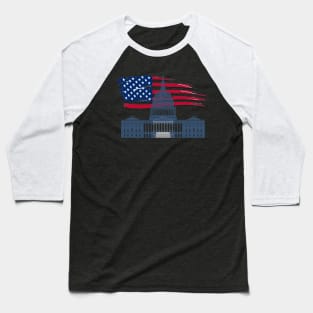 washington dc dc vintage Baseball T-Shirt